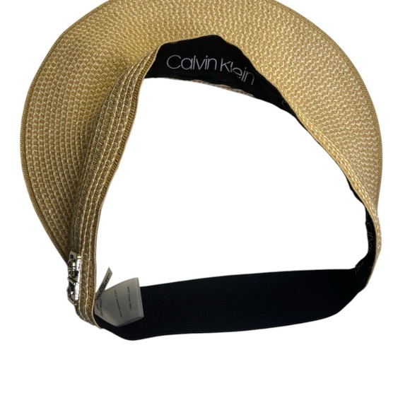 🧢Calvin Klein Tan Women's Sun Hat OS NEW🧢 - Picture 7 of 9